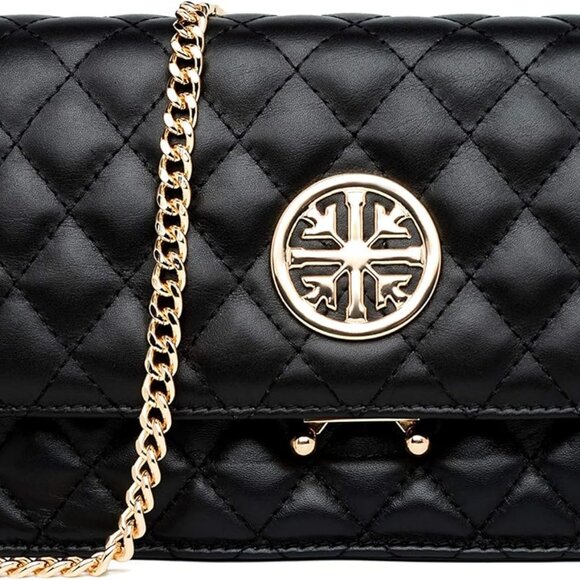 Handbags - Genuine Leather Crossbody Bag Women's Shoulder Purse Clutch with Chain
